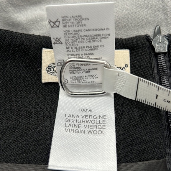 Blumarine Silk & Satin High Waist Elegant Evening Midi Skirt & Belt Womens 6 M - Picture 11 of 16